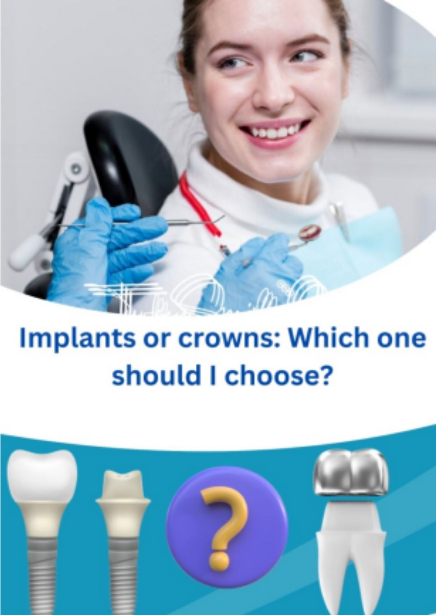 Dental implants vs crowns
